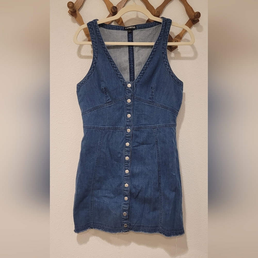 Express Light Blue Denim Apparel